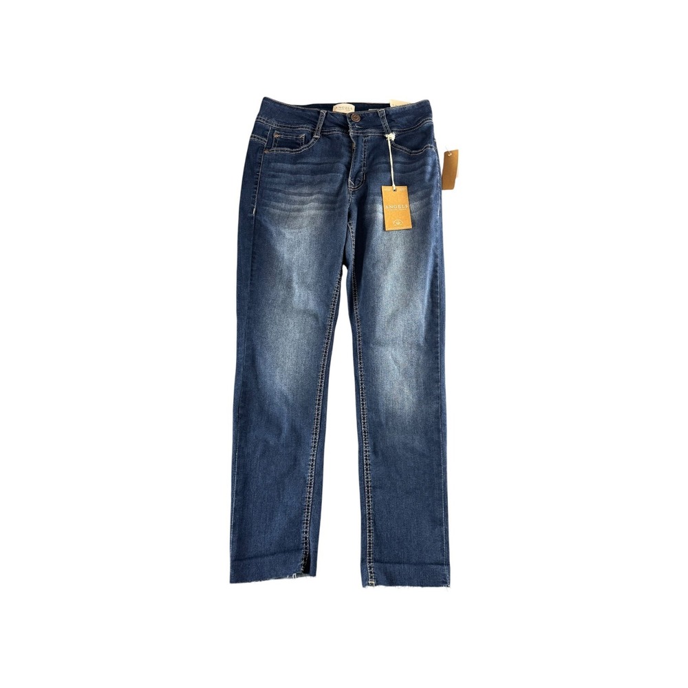 Angels‎ Forever Young Everflex Curvy Convertible Skinny Jeans Blue 6/28 NEW
